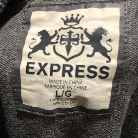 Black, White, and Gray Argyle Sweater - Picture 8 of 8